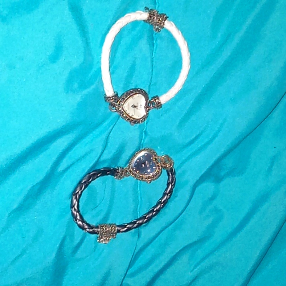 Matching watches  sterling sliver